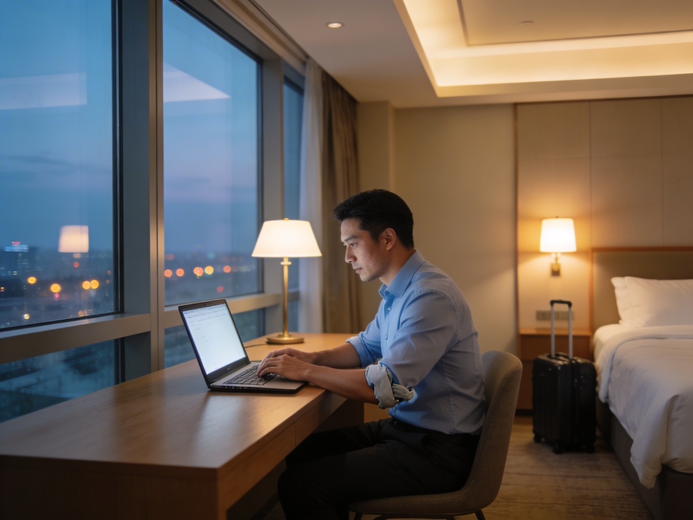 Image on man looking unhappy and confused